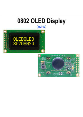 8X2 Character LCD Module Display Parallel Serial SPI With Optional Color