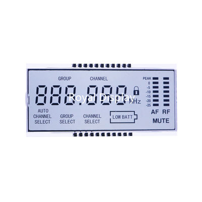 Custom Digit Segment Odometer VA Transparent LCD Screen Display White LED Backlight