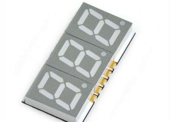 Ultra Thin 0.56" 3 Digits SMD 7 Segment White Led 7 Segment Display