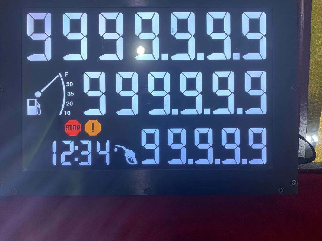Custom Size 10 Inch TFT LCD Module For Fuel Dispenser Industrial Use Display