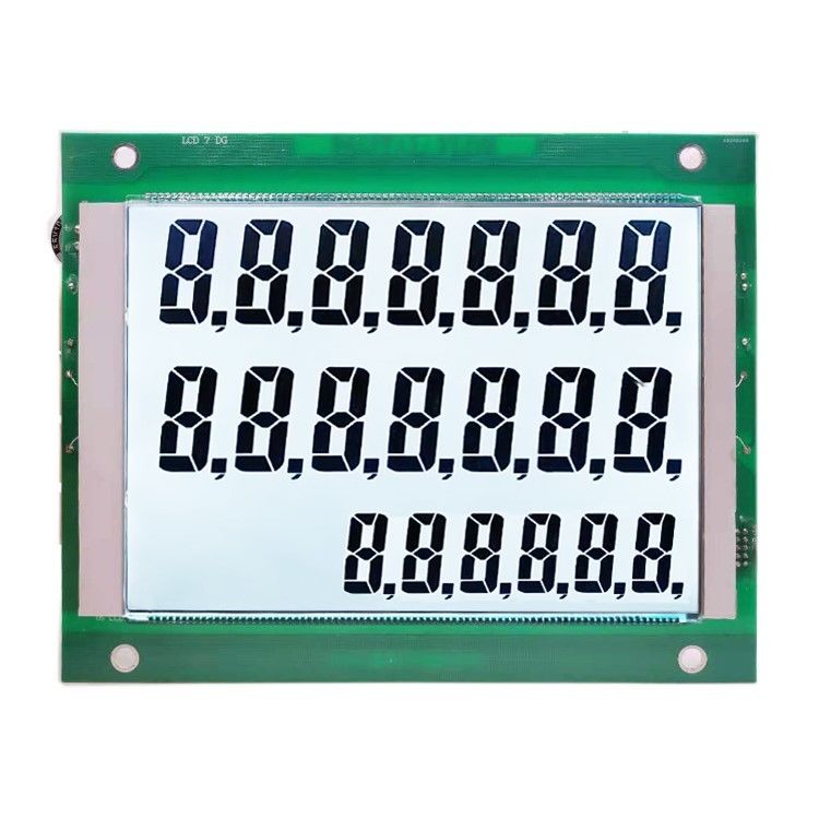 STN Blue LCD Module 6H Wide Temperature Wide Temperature Fuel Dispenser Monitor With PCB