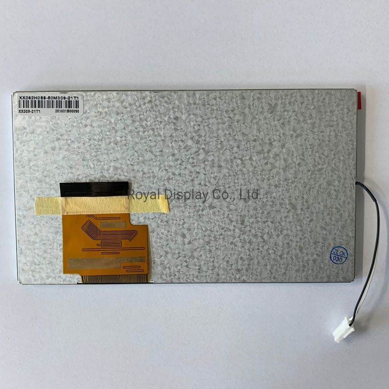6.2 Inch 800X3(RGB)X480 Dots TFT LCD Display 550nits Lcd Panel Module With White Blacklight