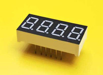 ROHS REACH 4 Digit 0.56" LED 7 Segment Display 10mm Pixels Outward Appearance