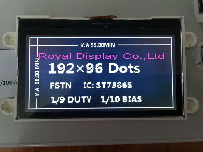 Royal 192X64 Dots Mono LCD Screen Blacklight Graphic LCD Module FSTN Cog OLED Display