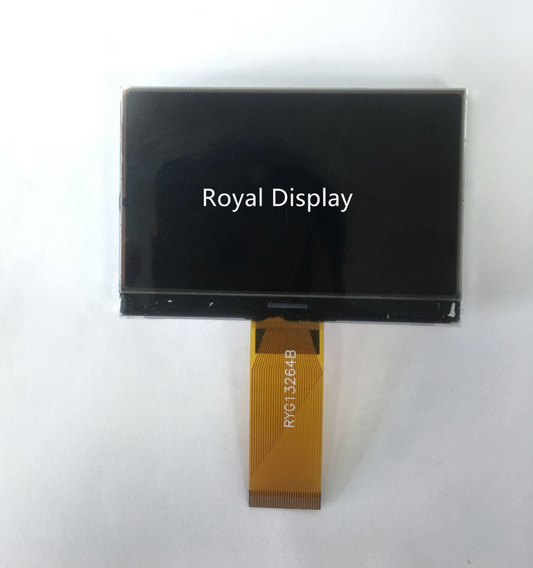 132×64 Dots Graphic Cog LCD Monitor Dfstn 30 Pin Negative LCD Display