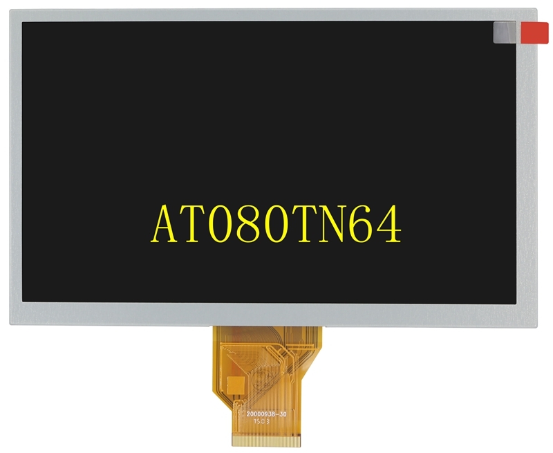 AT080TN64 8.0-inch TFT LCD Display 800x480 Resolution 24-bit RGB ...